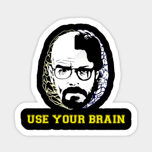 USE YOUR BRAIN Sticker